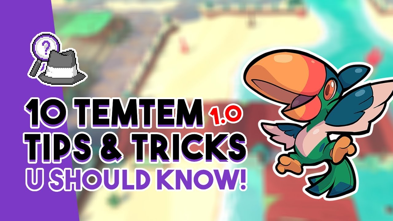 10 советов и рекомендаций по Temtem 1.0, которые вы ДОЛЖНЫ знать!