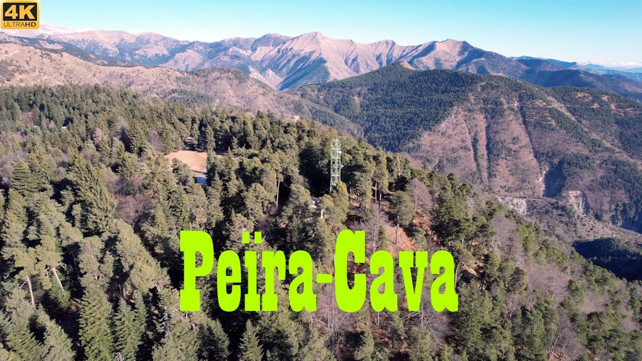 Peïra-Cava - Lucéram - Alpes-Maritimes - Drone 4K/UHD - Randonnée
