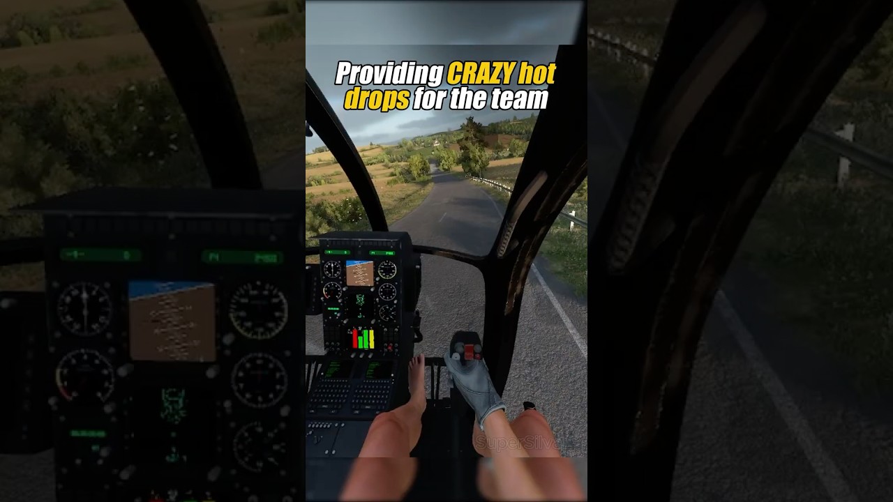 dropping in the boys with pure precision😮&zwj;💨🫡#armareforger #armapilot #arma3