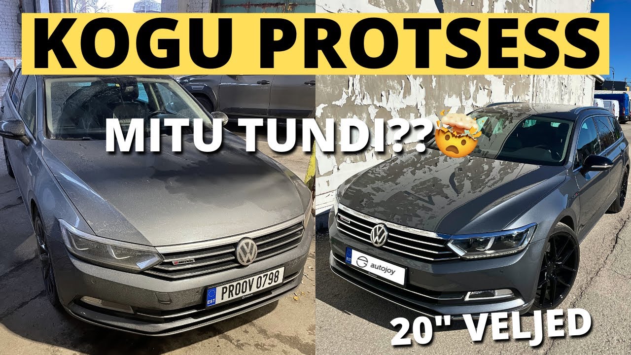 Oksjonipassati süvapoleerimine  + keraamika  (Mida teeb 9 aastat automaatpesulaid)