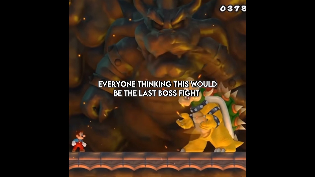 moments before disaster 😳 #newsupermariobroswii #nsmbwii #nintendo #mario #bowser #nostalgia