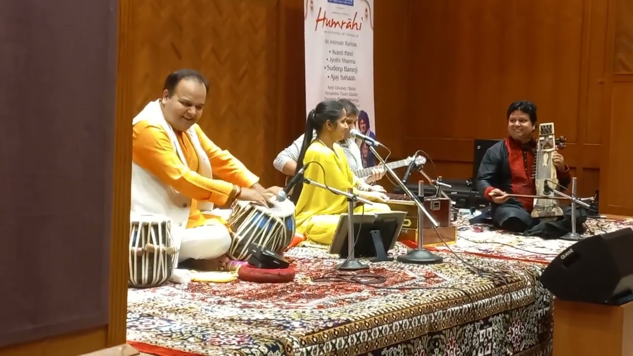 Chupke Chupke Raat Din ghazal sung by Jyothi Sharma