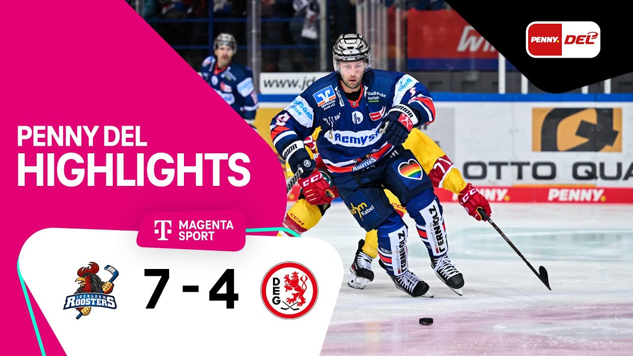 Iserlohn Roosters - Düsseldorfer EG | Highlights PENNY DEL 22/23