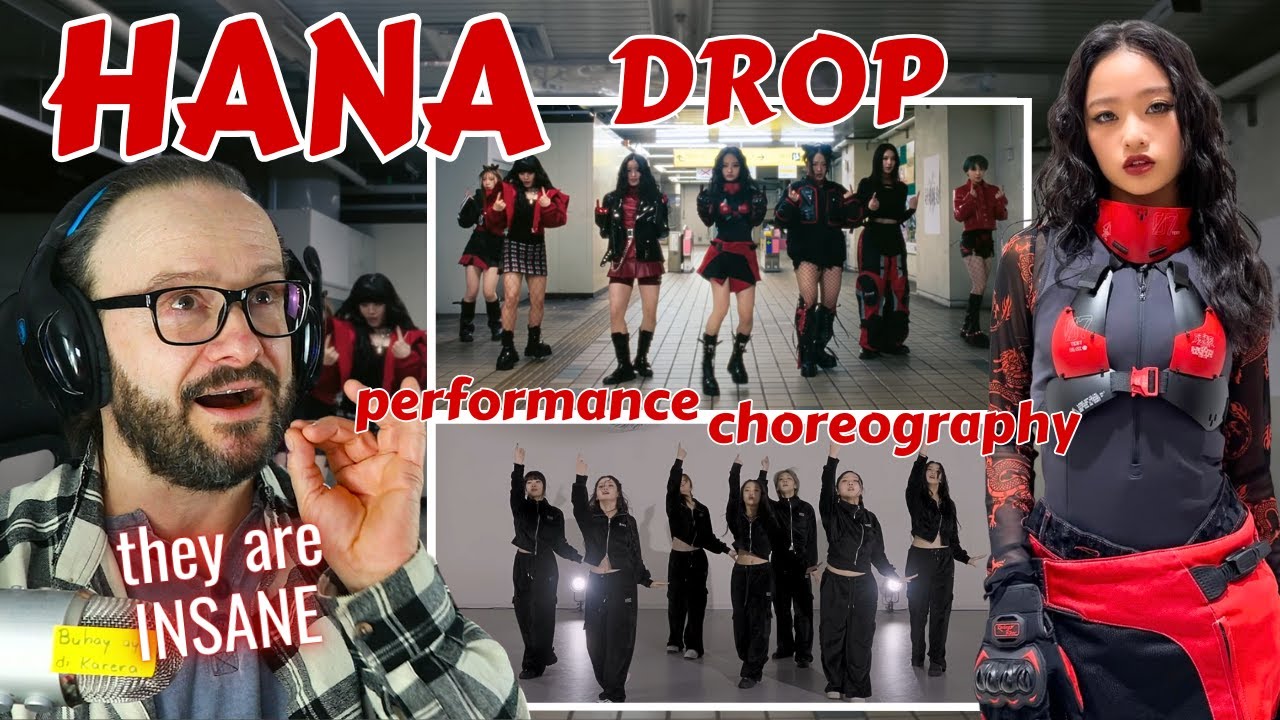 very unique!! HANA / Drop -Performance + Choreography video reaction