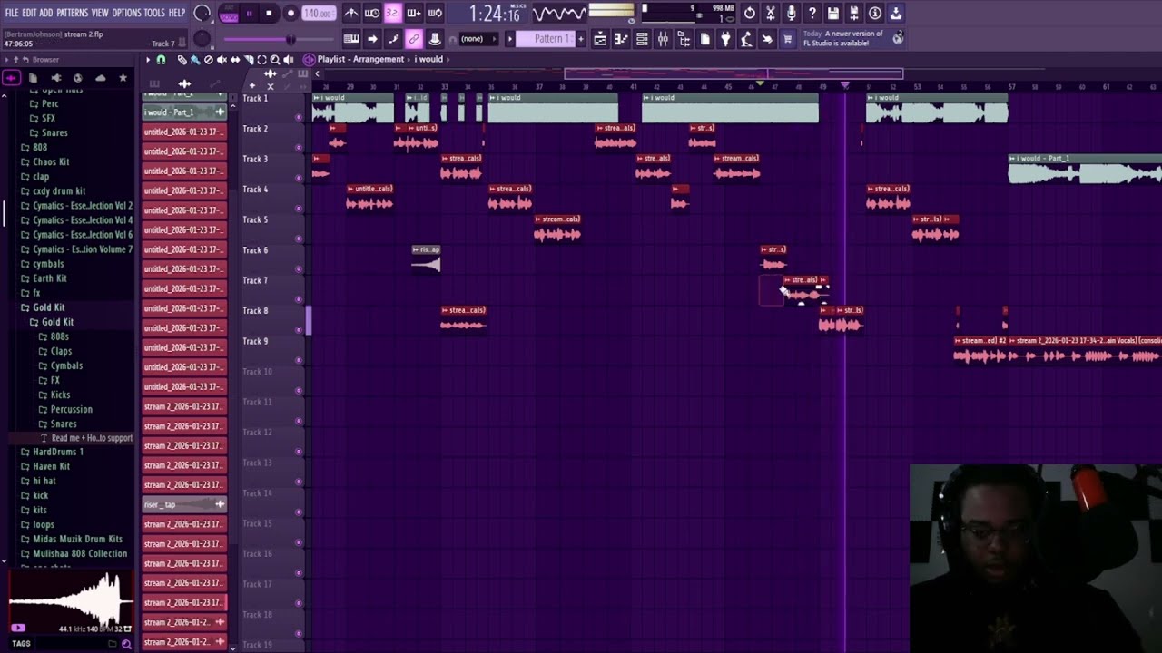 Making a Song Sampling Myself || WARSHIP Ep.1