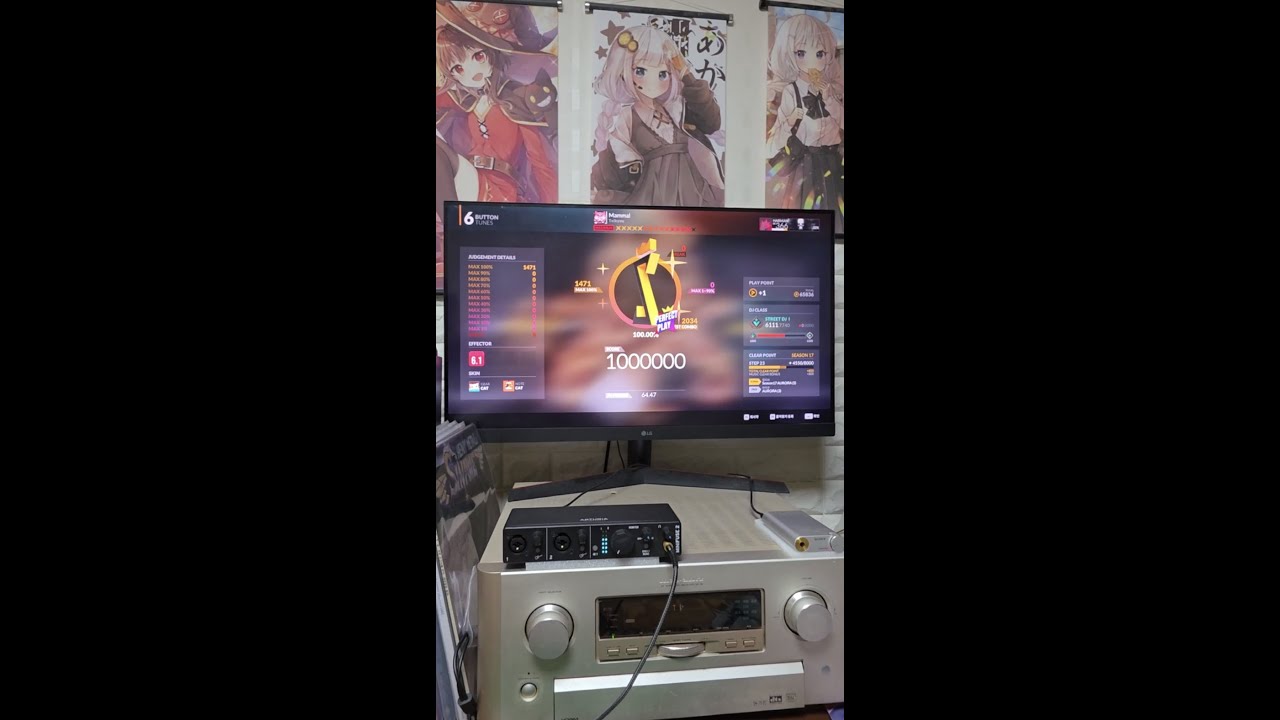 [DJMAX RESPECT V] Mammal 6B MX 14 PERFECT PLAY