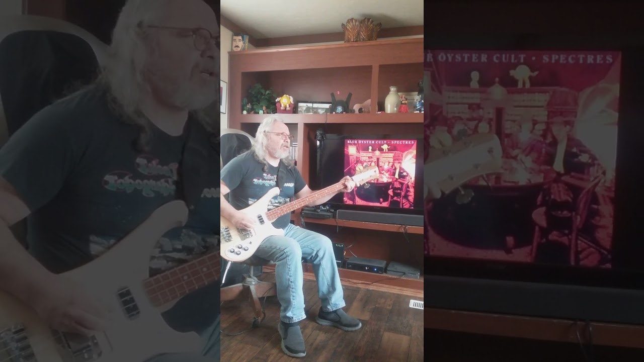 Blue Oyster Cult bass cover Golden age of Leather by Dean McMaster 2018.