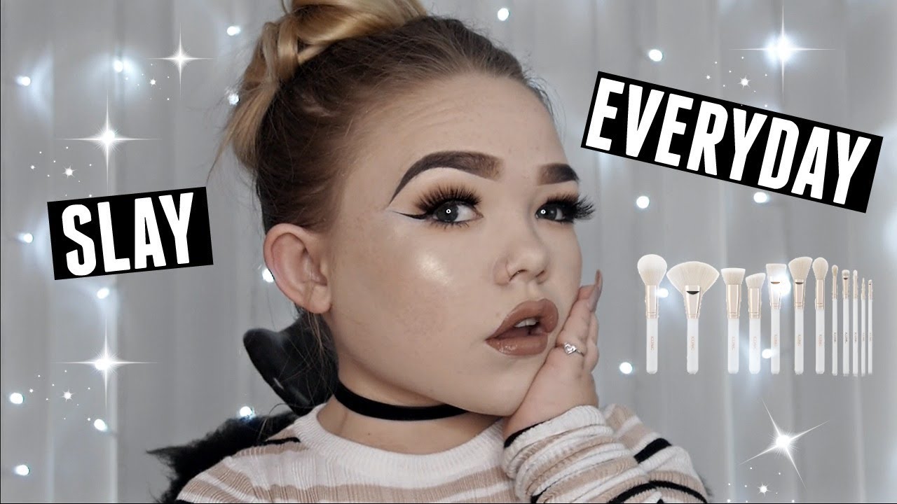 Учебное пособие по повседневному макияжу SLAY EVERYDAY MAKEUP | ICONIC LONDON | MakeupJunkieG