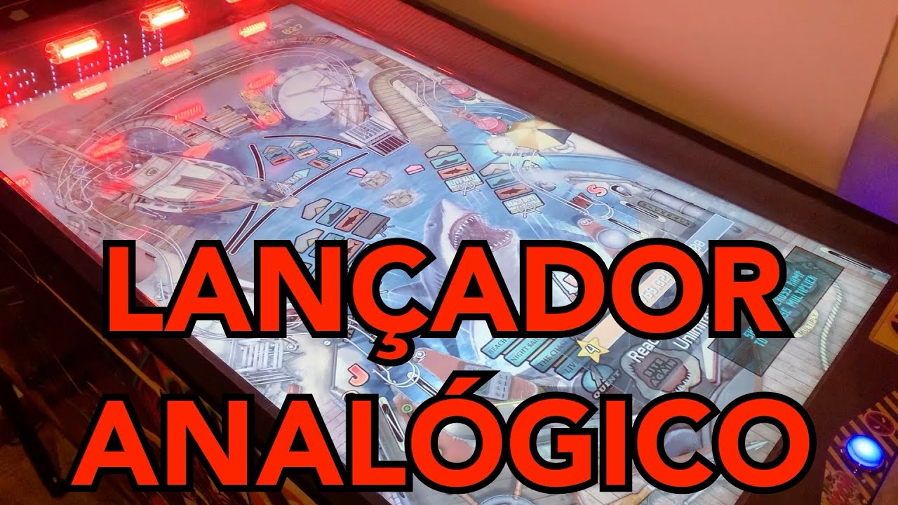 Lançador analógico para Switch Pinball parte 2