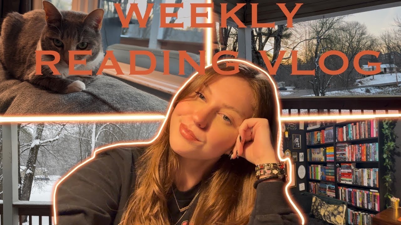 spend a chaotic yet cozy?? week with me | WEEKLY READING VLOG