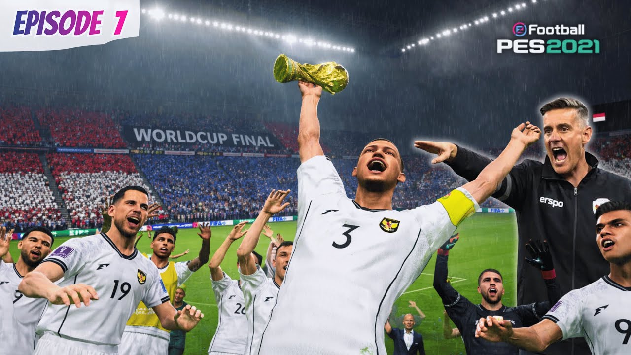 TRIBUN BERGEMURUH! GARUDA JUARA DUNIA! INDONESIA vs BELANDA | FINAL FIFA WORLDCUP 2026 | PES 2021