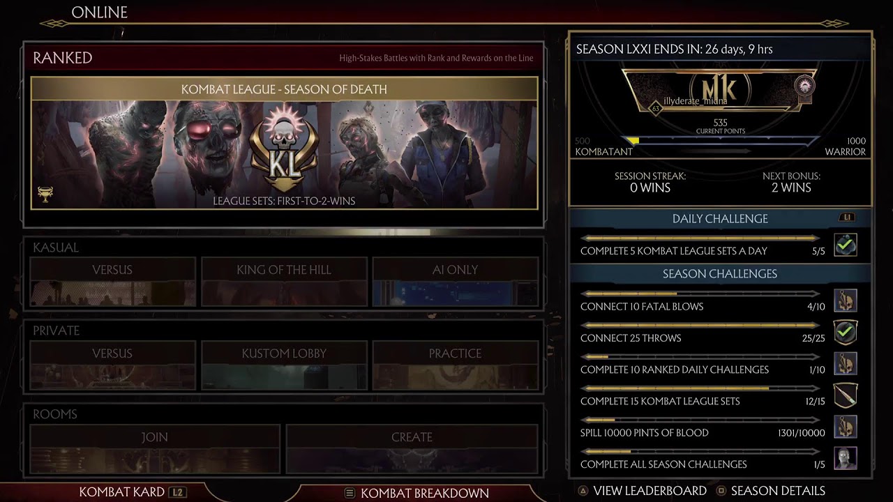 Mk11 Flexision quit
