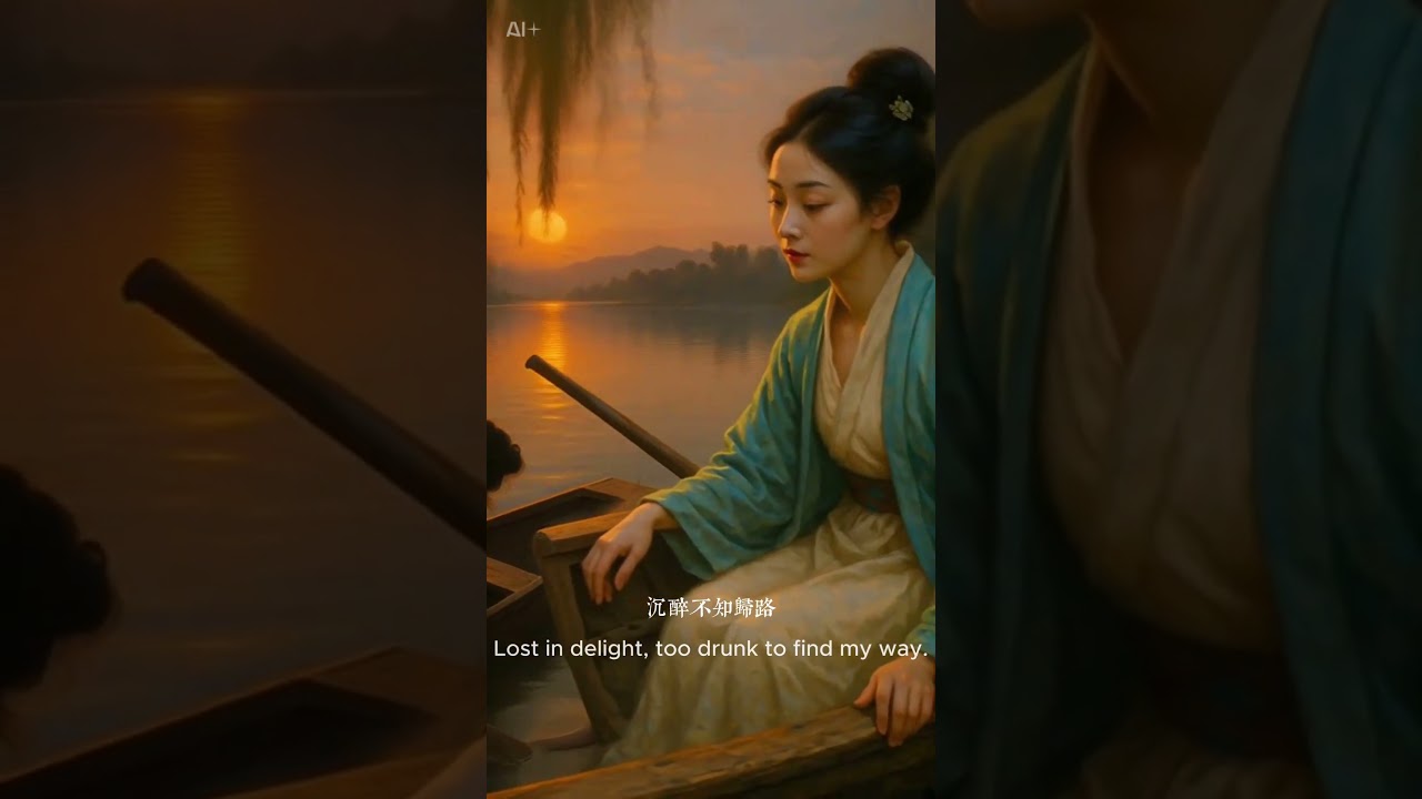 🌙 Dreaming Again &ndash; A Visual Poem of Li Qingzhao&rsquo;s Like a Dream 古诗词