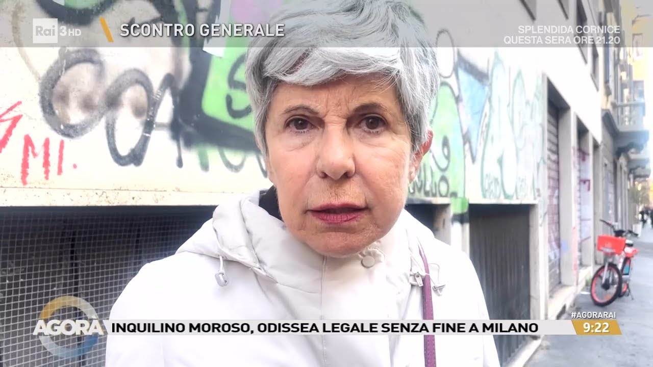 Milano sfratti impossibili - Agorà 06/11/2025