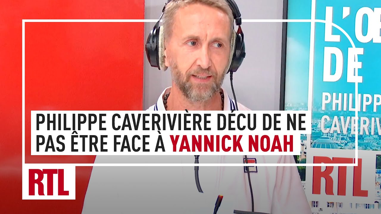 Philippe Caverivière déçu de ne pas être face à Yannick Noah