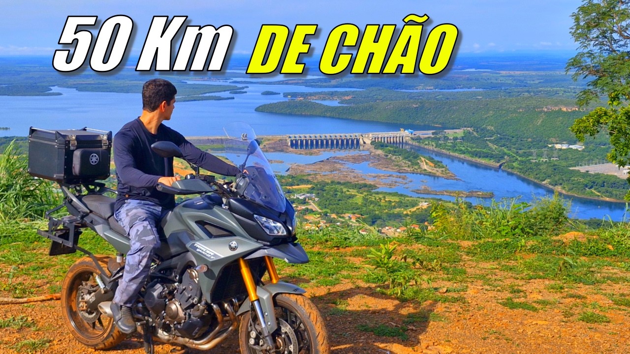 MORRO DO LUAU EM LAJEADO TOCANTINS - TRACER 900