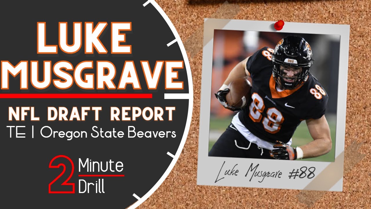 Luke Musgrave is an Absolute GAMECHANGER | 2023 NFL Draft Report & Scouting Profile