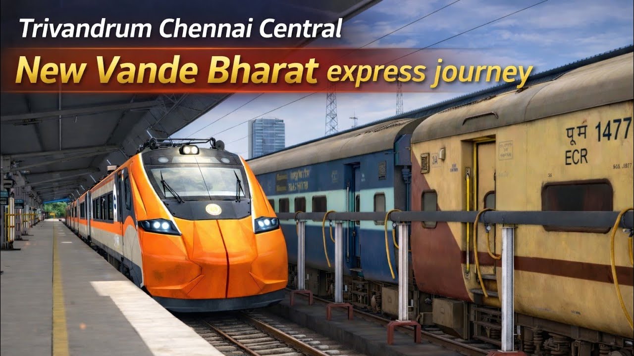 Ernakulam to Chennai Vande Bharat Sleeper Full Journey | Railworks Train Simulator