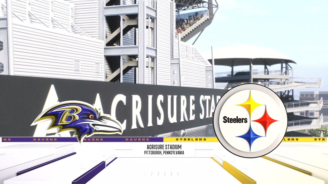 Madden NFL 26 - Baltimore Ravens (5-5) Vs Pittsburgh Steelers (4-5) PS5 Simulation Week 11
