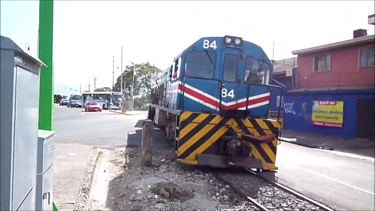 Ultimo Tren del 2018 en San José - Tren de Trabajo del INCOFER