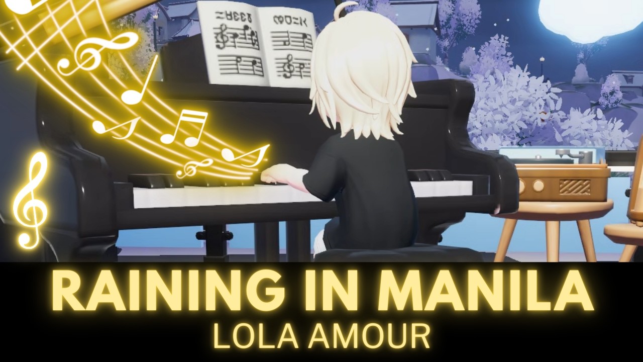 Heartopia Piano | Raining in Manila - Lola Amour