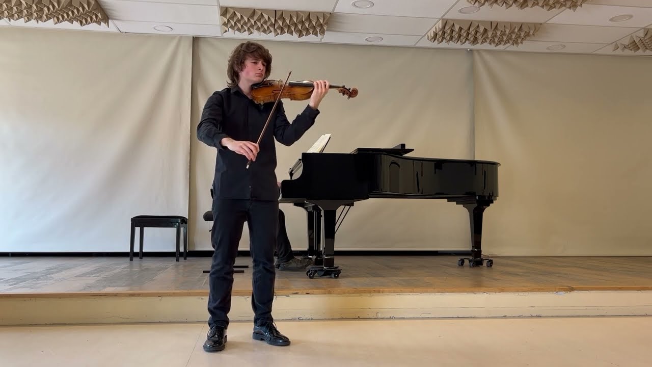 Mozart violin concerto No. 4 2nd movement- Daniel Múgica