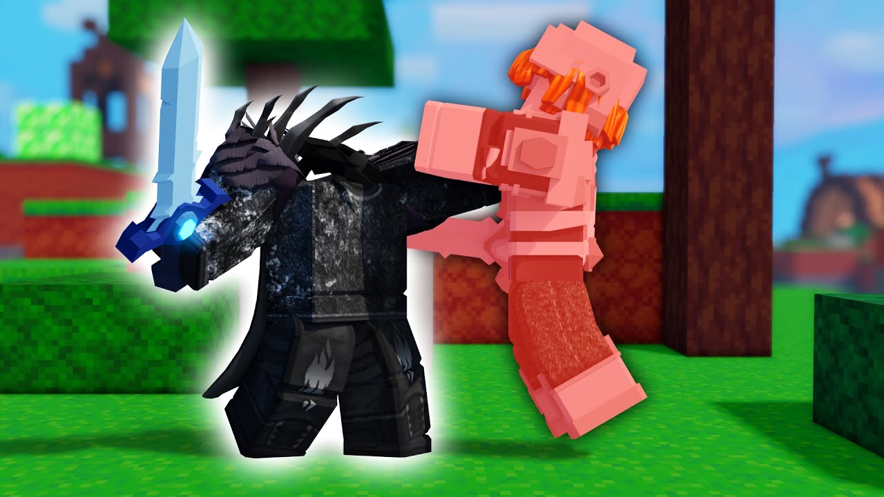 Tryhard Avatar Dominates With No Armor In Roblox Bedwars