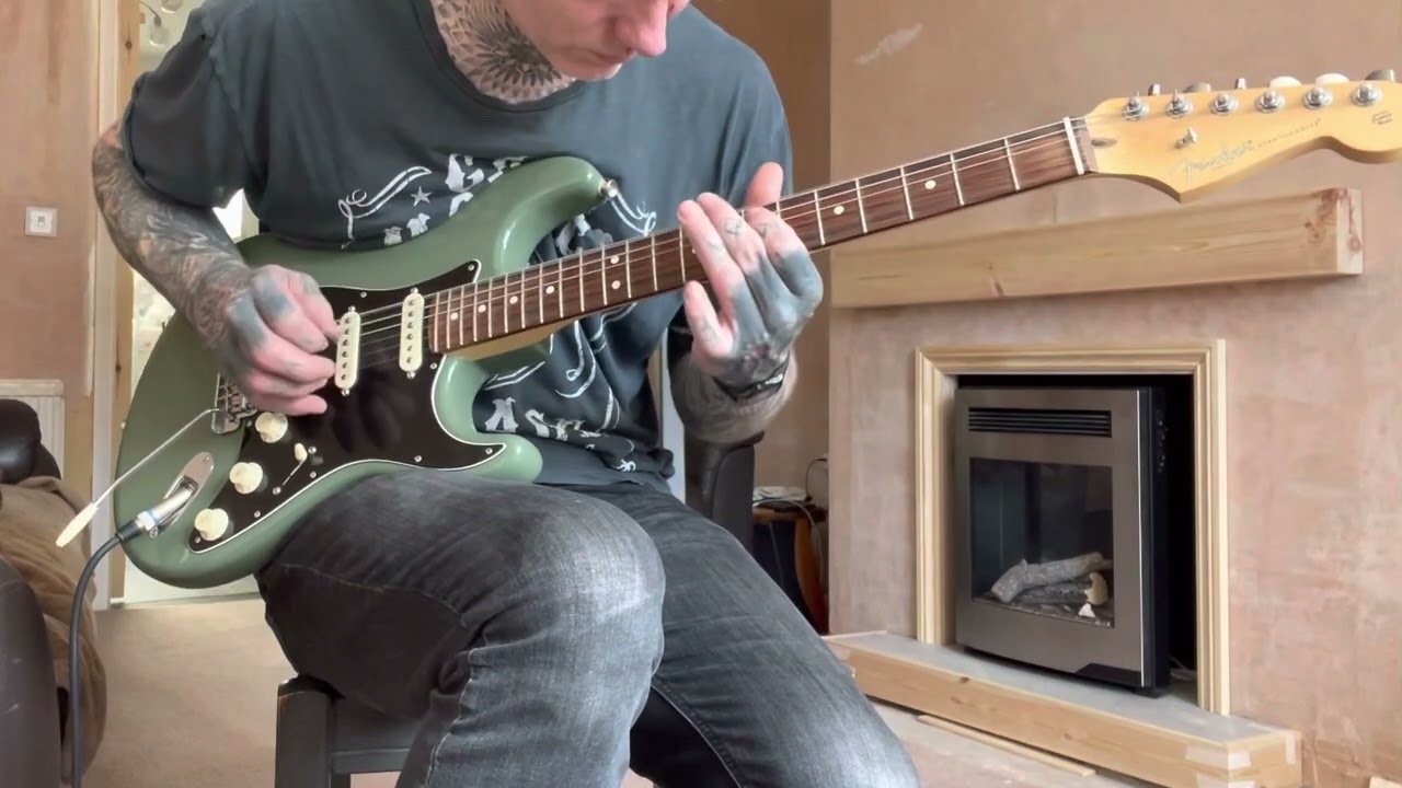Fender American Pro Stratocaster & Positive Grid Spark 40 amp, blues improvising