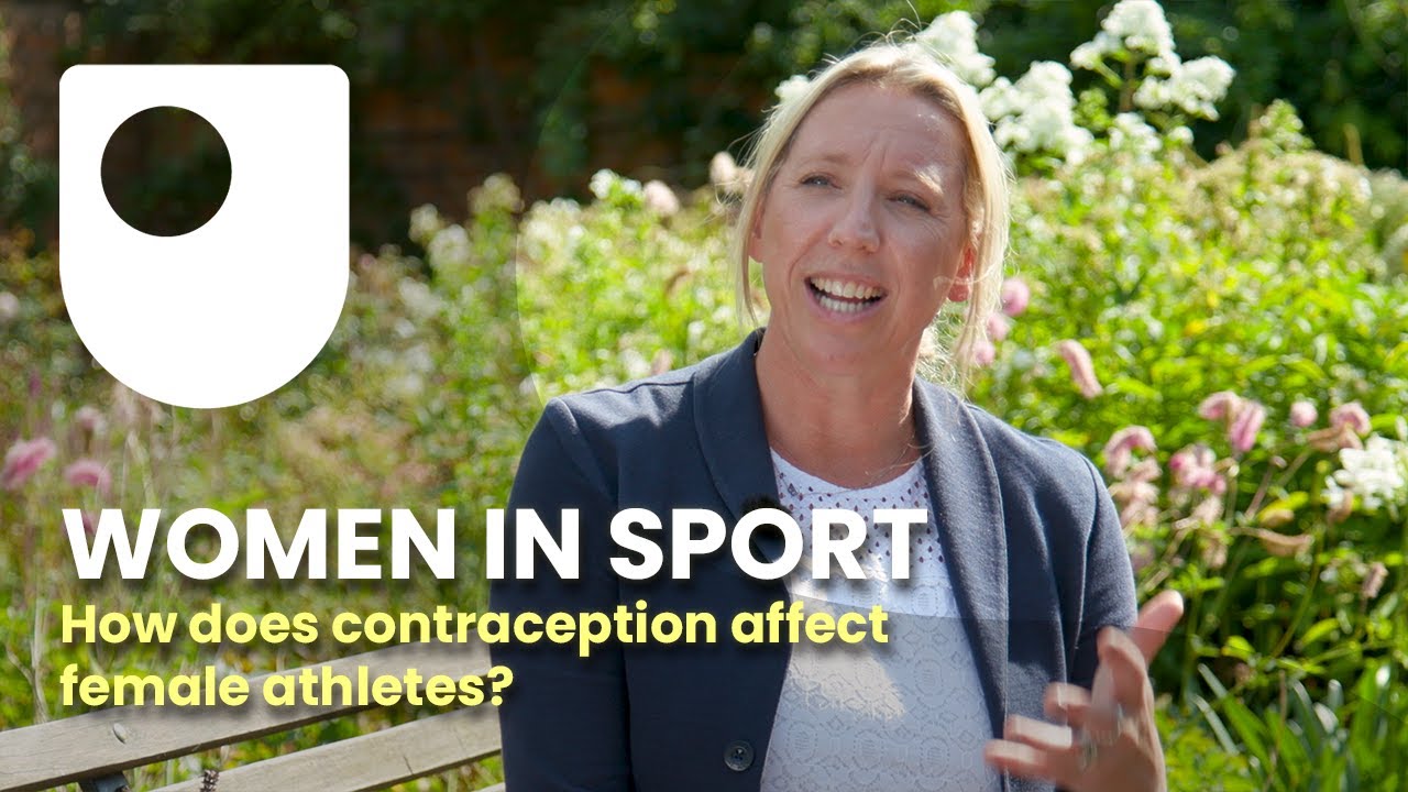 How does contraception affect female athletes?