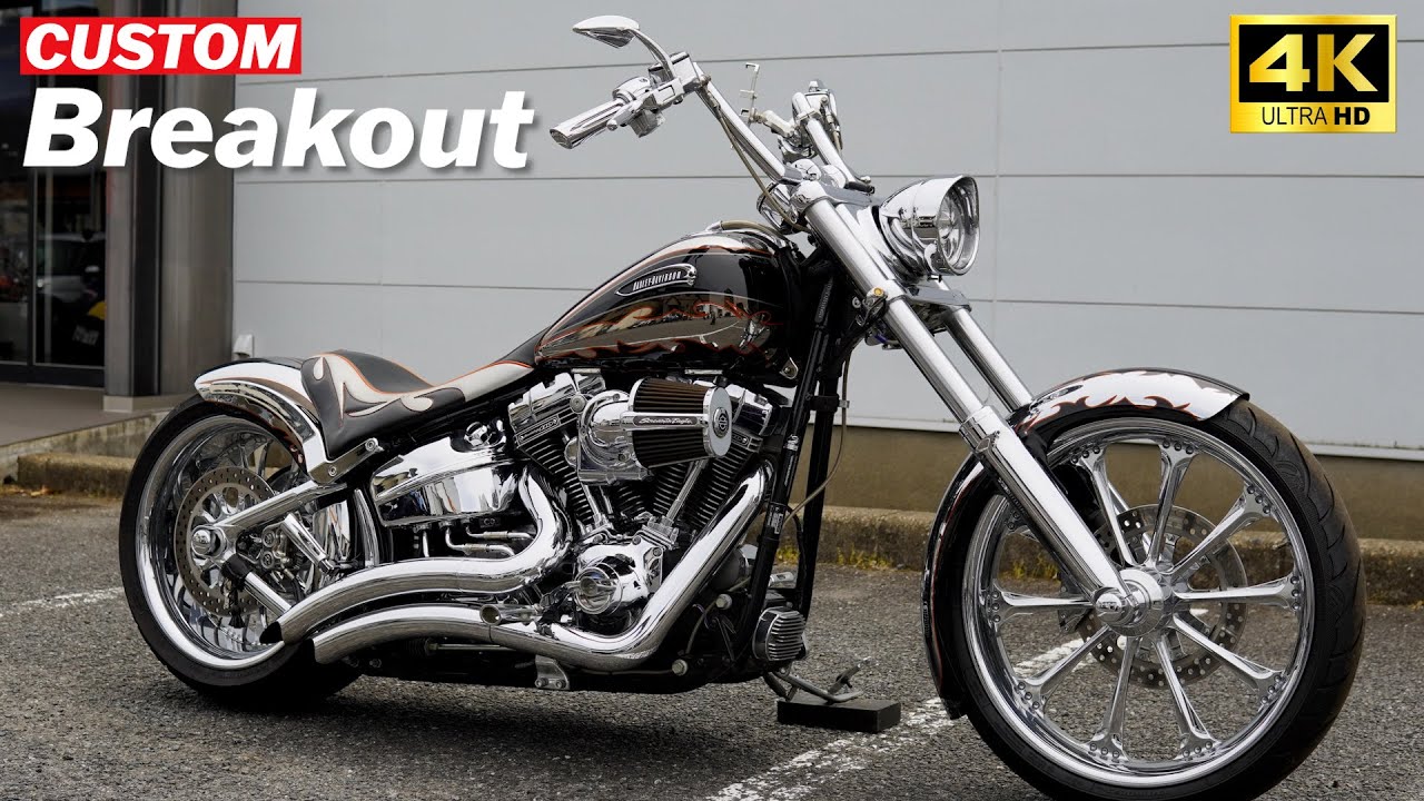 ブレイクアウトCVOカスタム‼️統一感ある塗装が魅力‼️#harleydavidson  #ハーレーダビッドソン#ブレイクアウト