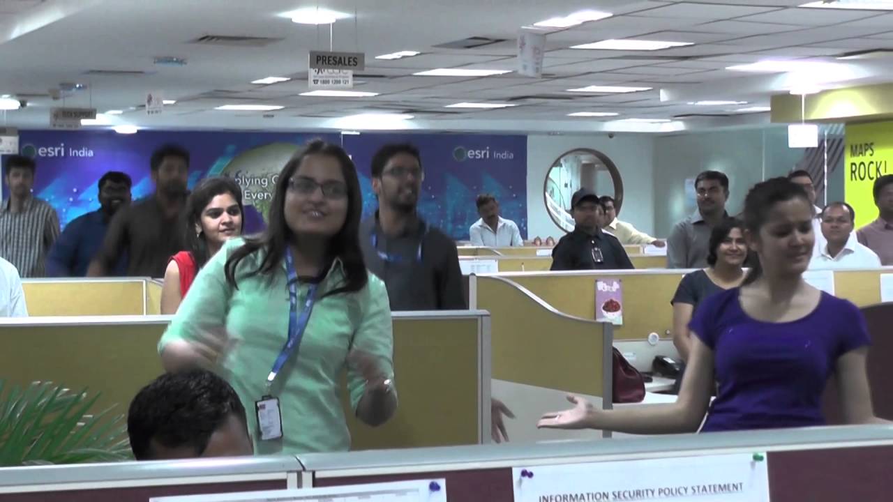 All set to reach new heights, enerGISed Esri India team!