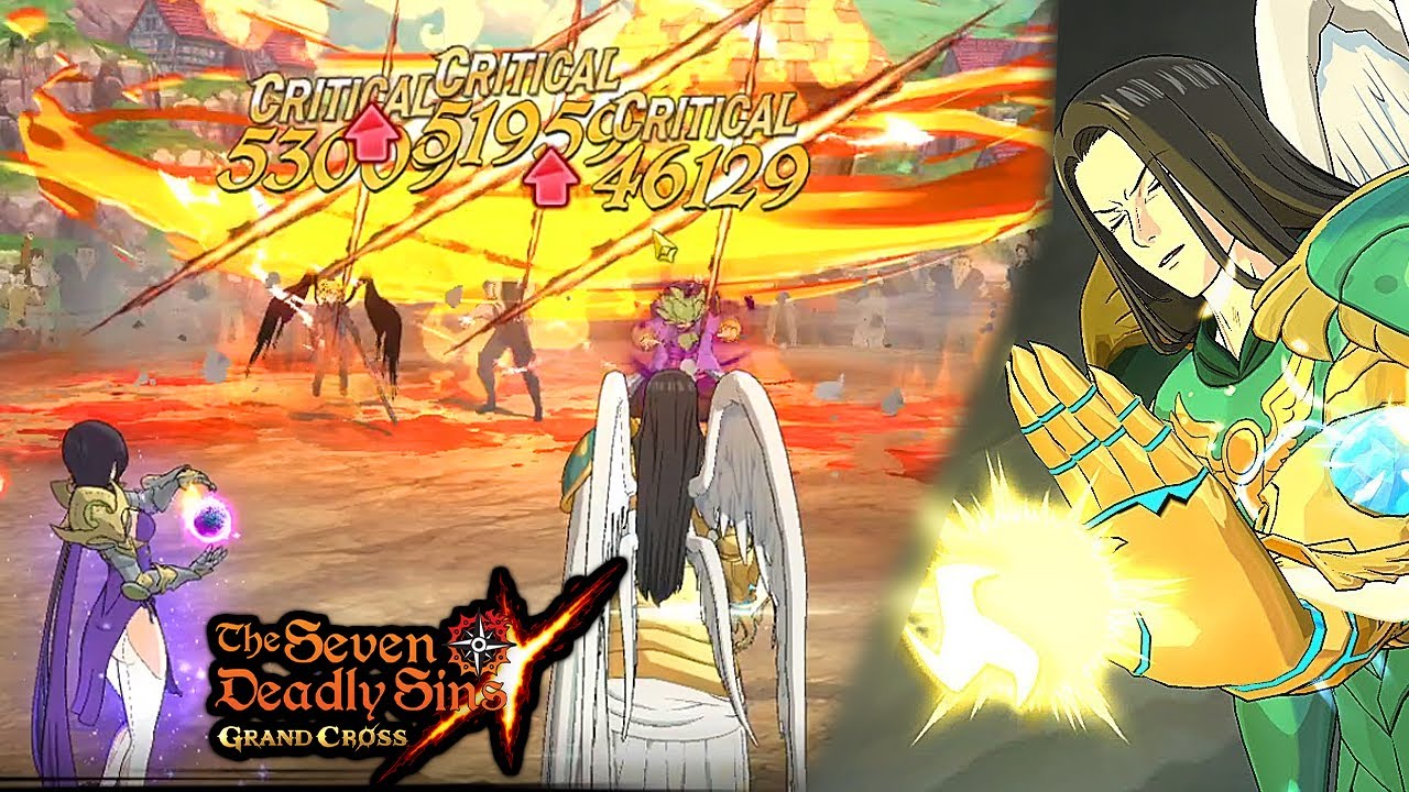 DANO COLOSSAL?! MERLIN INFINITY COM LUDOCIEL NO PVP ELITE! - The Seven Deadly Sins Grand Cross