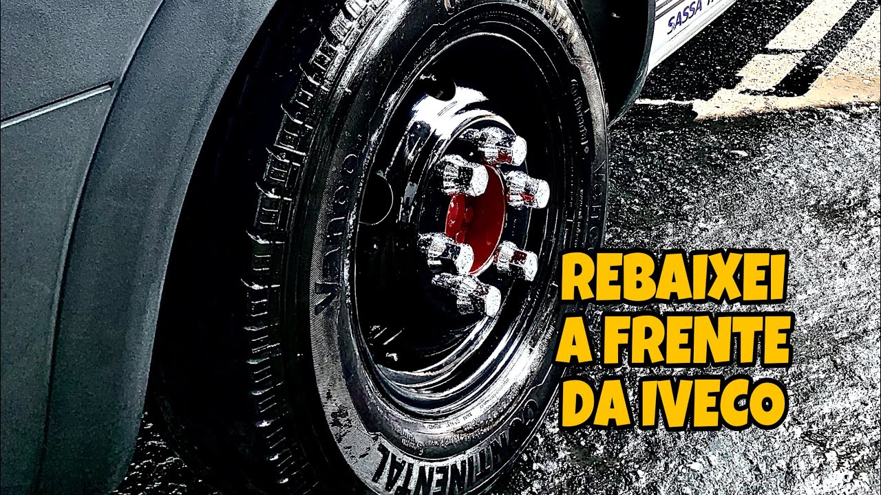 COMO REBAIXAR A FRENTE DA IVECO 35s14