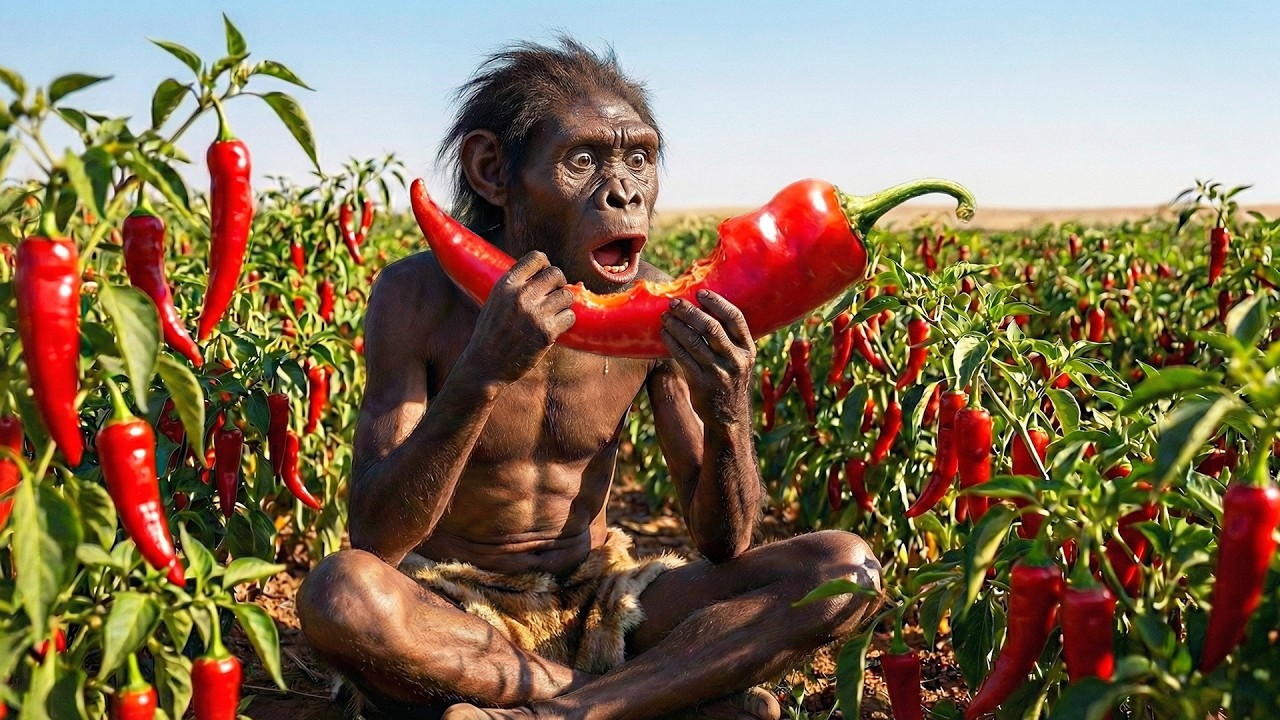 Prehistoric Survival Story | Early Human Eats a Deadly Chili and Regrets It Instantly