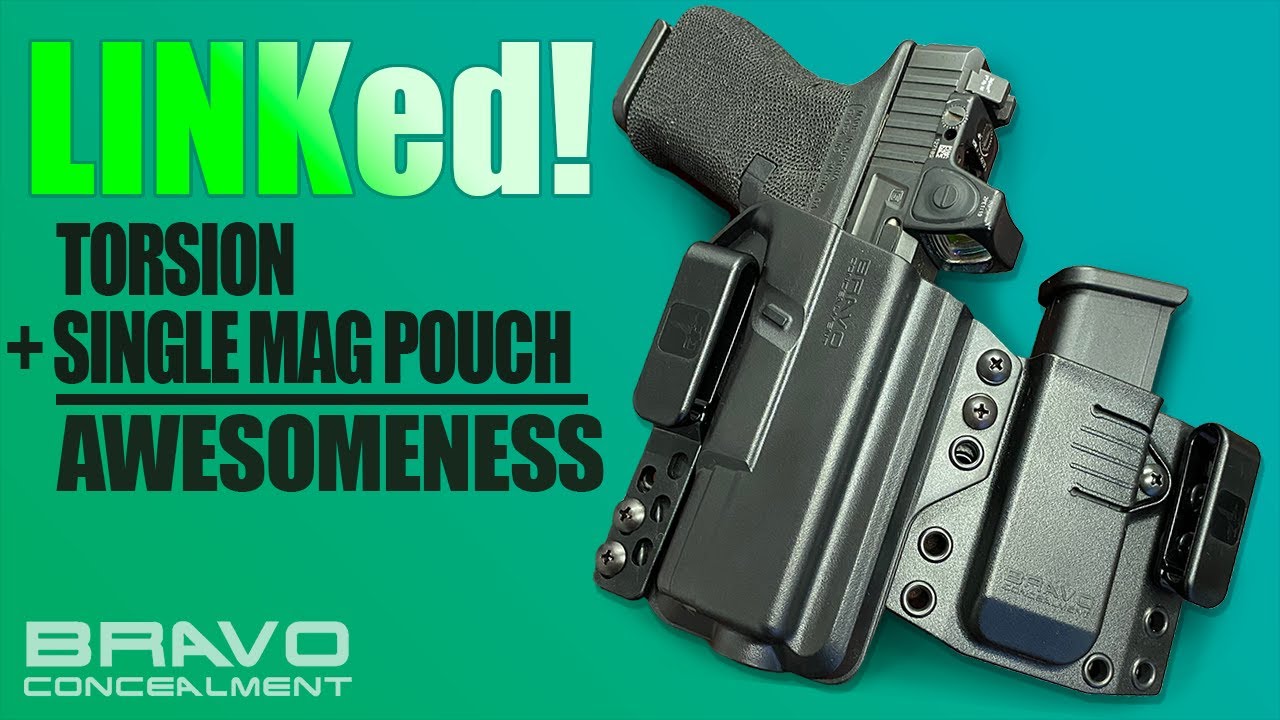 Связано! Соединяем кобуру Torsion IWB с подсумком для одного магазина