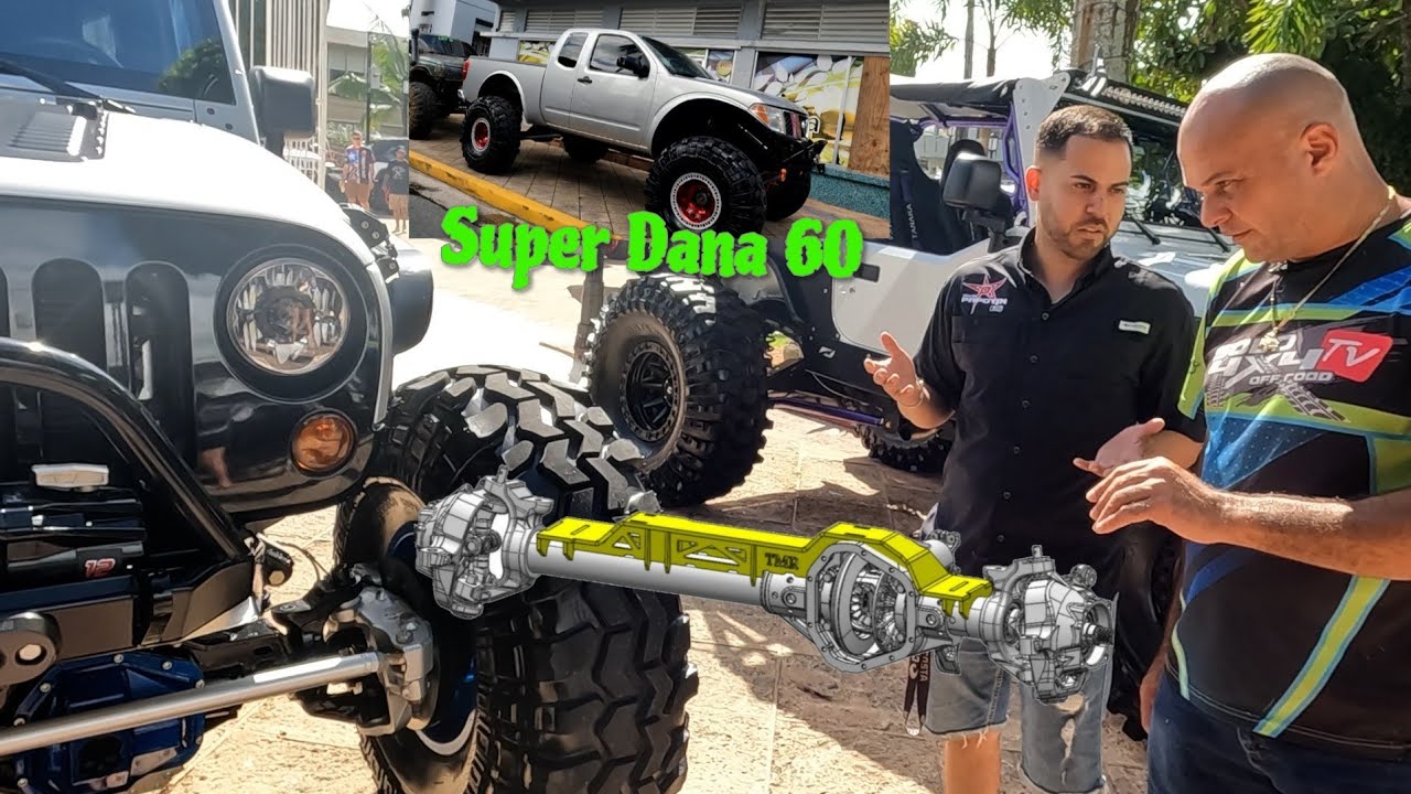 artilleria Pasada desde  talleres de Papotin NISSAN FRONTIER y un Jeep JK  con super Dana 60