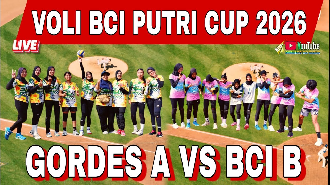 BCI B VS GORDES A🏆VOLI PUTRI BCI CUP CIBORELANG - KATAPANG -BANDUNG