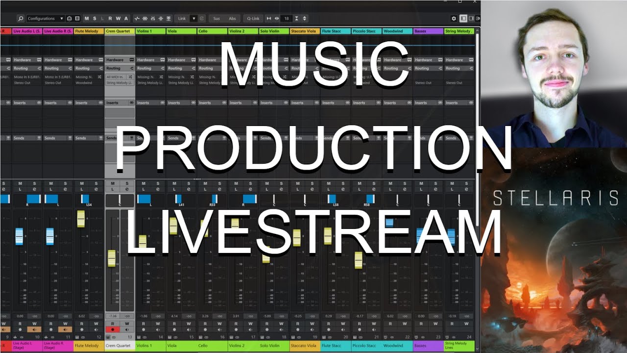 Analysing and Reverse Engineering a Piece of Music in a DAW (CUBASE) - Faster Than Light
