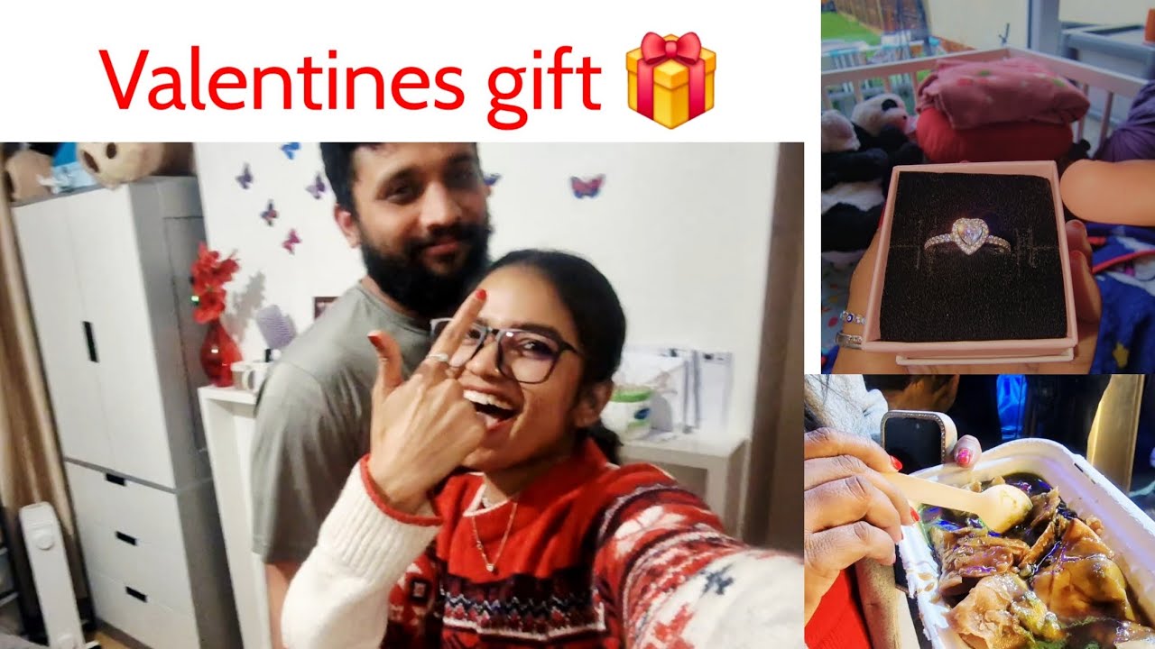 Valentine gift🎁 mila or ham samosa chat khane gaye #lalitaslittelworld #lalita daily vlog 