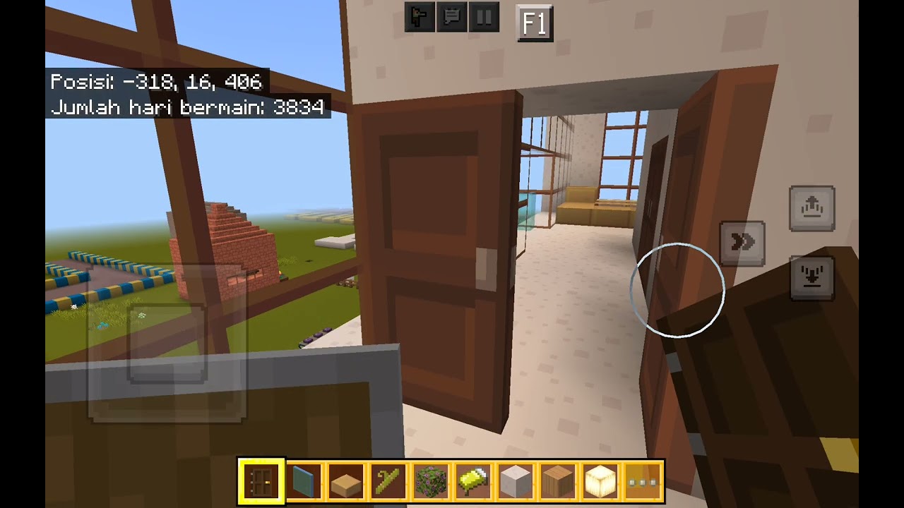 PART 2 BUAT HOTEL MEWAH DI  MINECRAFT