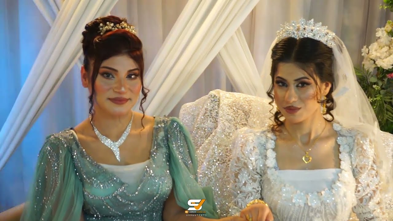 حفلات كورد الرقة زفاف العروسين حنيف ❤️ زينب اقيم الحفل في صالة مشوار بمدينة الرقة رقم (4) 0996675973