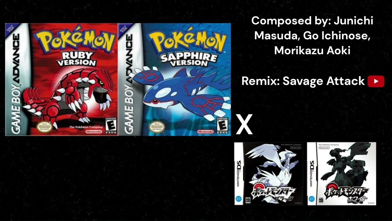 Pokémon Ruby & Sapphire  - Trainer Battle (Pokémon Black & White Sound Font)
