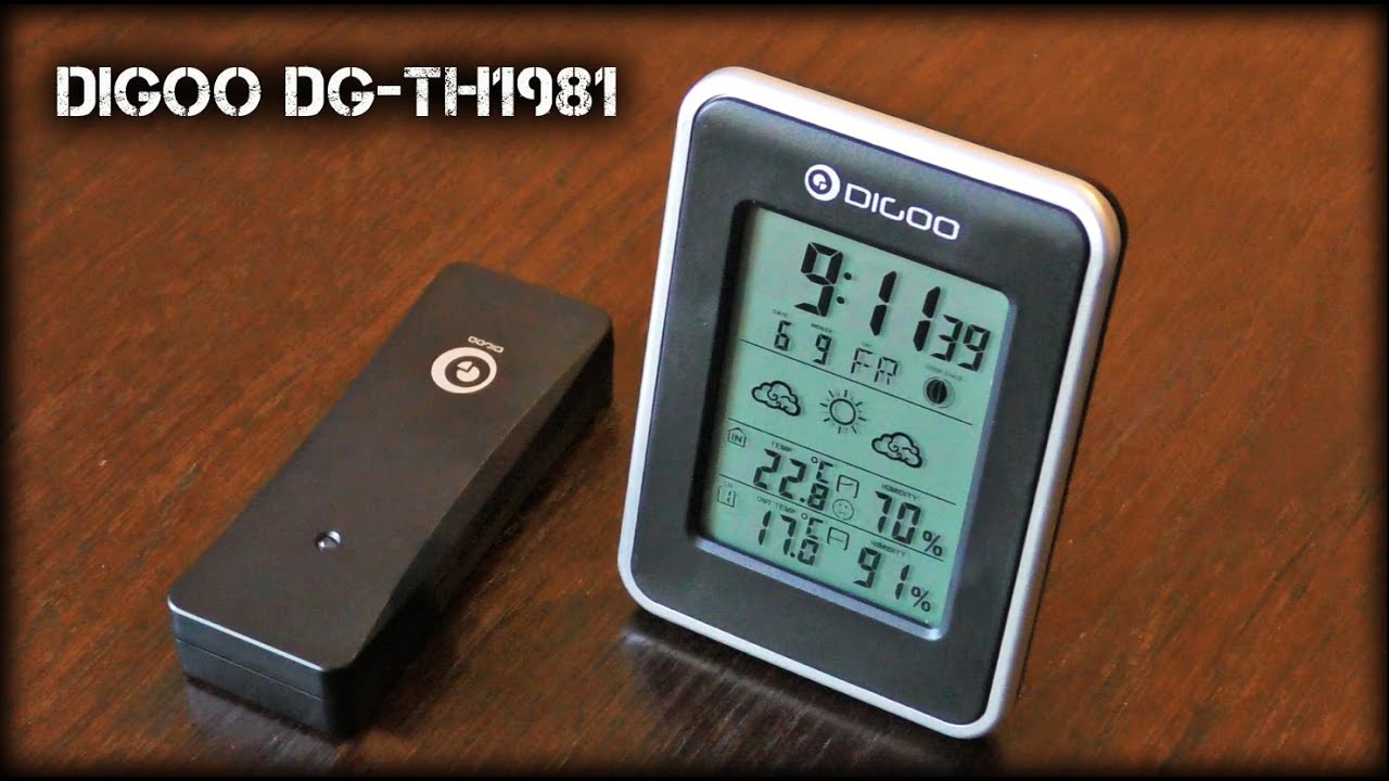 Полезные товары из Китая/Метеостанция Digoo DG-TH1981