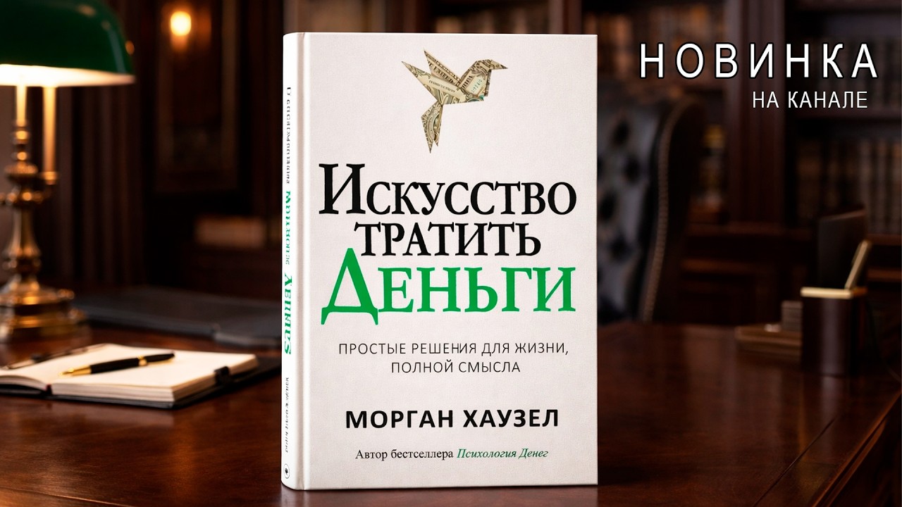 «Искусство тратить деньги» книга за 50 мин • Морган Хаузел [Книга в духе «Психологии денег»]