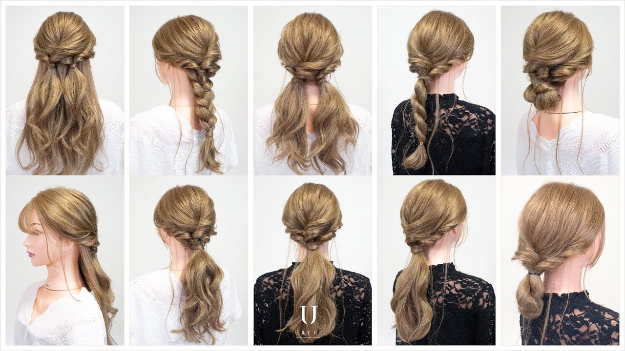 【簡単 可愛い】ダブルくるりんぱヘアアレンジ１０の髪型