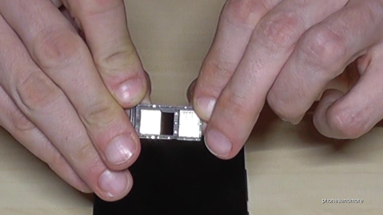 Huawei P Smart Z: How to insert the SIM card? Installation of the 2 nano SIM cards
