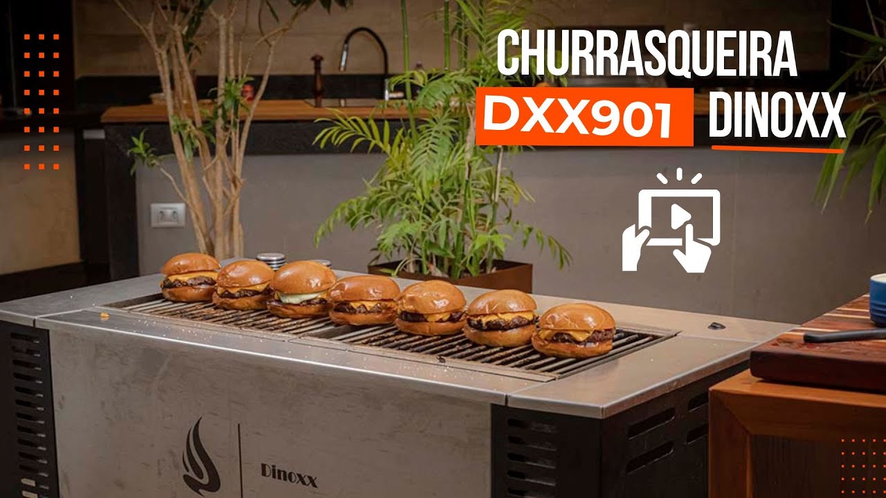 DXX 901 Churrasqueira Dinoxx sem Fuma&ccedil;a