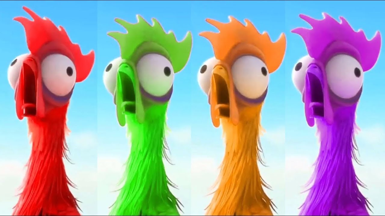 Learn Colors with  Moana and Hei Hei || Disney Movie Learn Colors for Kid || Nursery Rhymes Guera