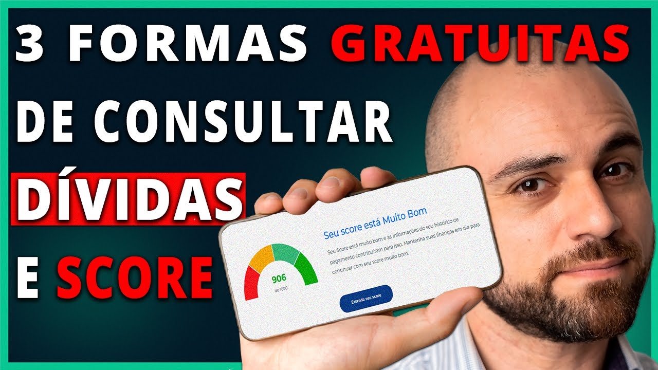 💻Como Consultar D&iacute;vidas no CPF e Score de Cr&eacute;dito | 3 Formas F&aacute;ceis e Gratuitas!