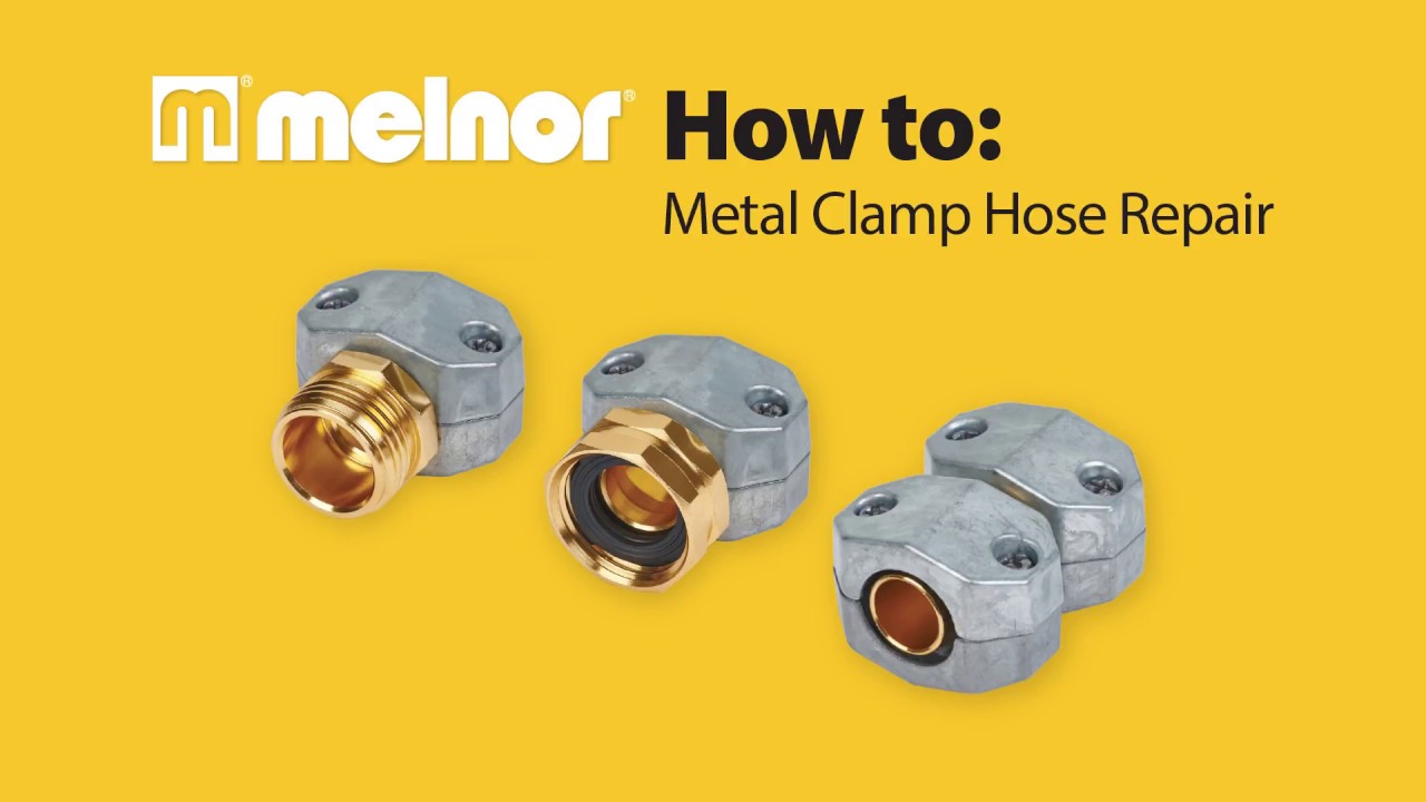 Melnor® How To: Heavy Duty Metal Clamp Hose Repair